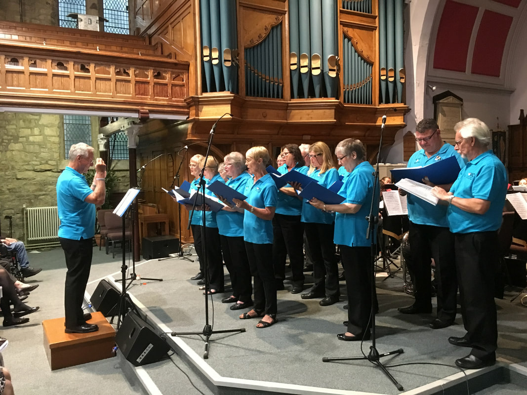 VIC Choir practice at the VIC Centre in Haslingden and perform in Supermarkets, community events and fundraise for VIC